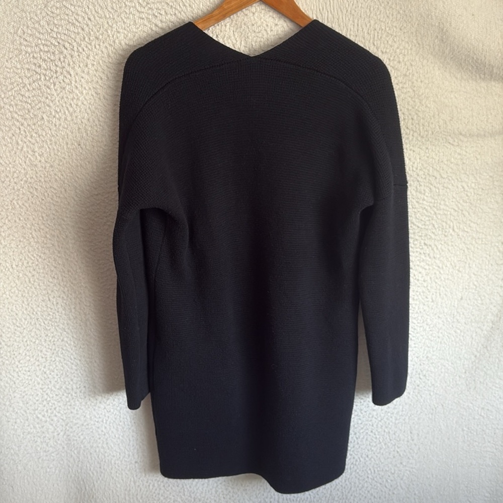 J Crew Black Open Front Cardigan Sweater Womens‎ Small - Picture 6 of 7